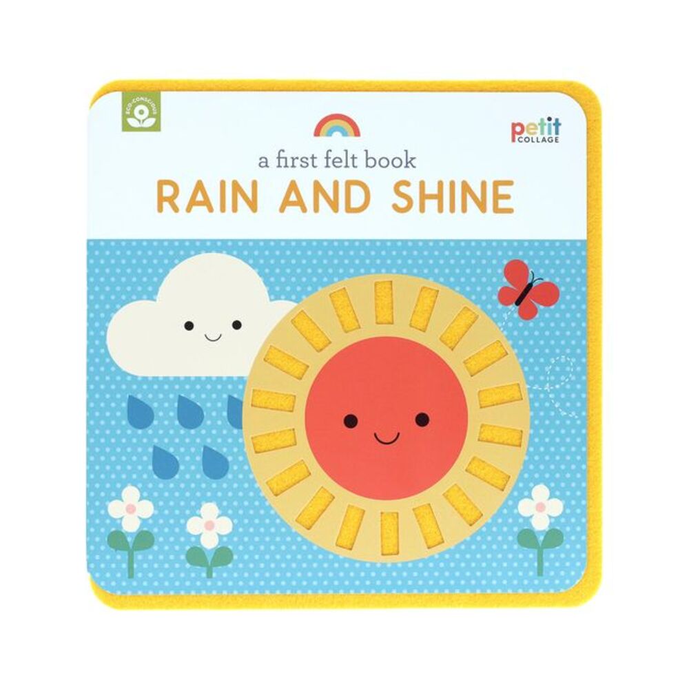 A First Felt Book: Rain and Shine -- Petit Collage